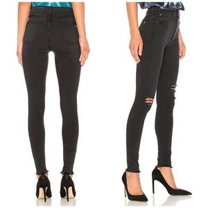 Rag and Bone Night with Holes High Waisted 25 NWT